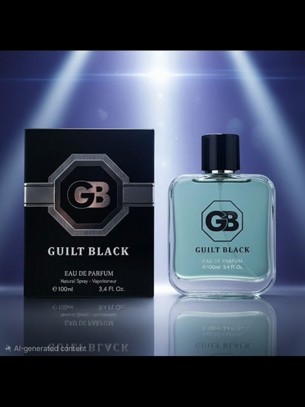 Eau de Parfum for Men — Black / Aqua